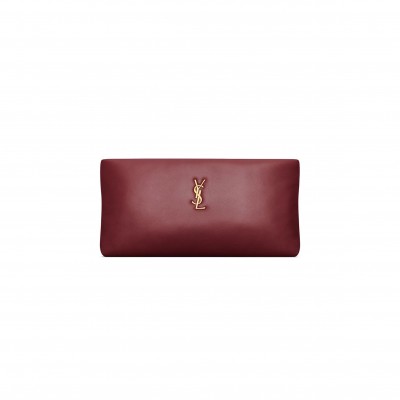 YSL CALYPSO LONG POUCH IN LAMBSKIN 774062AACX76268 (30*15*3.5cm)